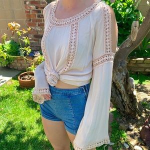 flowy boho top